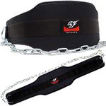 Armageddon Sports Premium Pull Up Weight Lifting Belt - Dip Belt with The Longest 47-inch Chain for Adding Big Weight Plates for Weighted Pull Ups and Dips