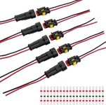 5Pcs Waterproof Car Electrical Conn