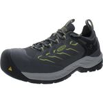 Keen Utility Women's Flint II Sport Low Composite Toe Work Shoe Construction, Magnet/Black