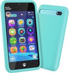 MOMILLA Kids Phone, 3.97" Touchscreen, Dual Cameras 49 Stickers, Ages 3-12