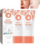 Gluta Whitening Lazy Cream,Gluta Whitening Facial Cream,Gluta Lazy Cream,Whitening Lazy Moisturizing Cream,Gluta Facial Cream Lotion Moisturizing Lazy Cream (2pcs)