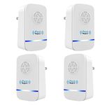 Spielgoed Ultrasonic Pest Repeller, Powerful Mouse Repellent plug in Pest Control - Ideal for Mice, Rats, Mosquitoes, Cockroach, Moths, Ants