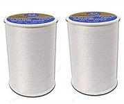 Coats & Clark All Purpose Thread 400 Yards White (One Spool of Yarn) by Coats & Clark Inc.