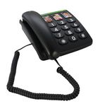 PhoneEasy 331ph - Telefon mit Schnur - Schwarz