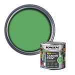 SAVING HUB Garden Paint 250ml - For Outdoor Furniture Wood, Benches, Metal, Brickwork, Terracotta - Exterior Wood Paint Waterproof & Weatherproof Touch Dry In 1 Hour (Clover)