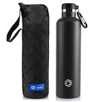 FEIJIAN Stainless Steel Water Bottle 750ml/1000ml Sports Flask Vacuum Insulated Water Bottle Leak Proof BPA Free Metal Water Bottle for School, Cycling, Sports and Gym