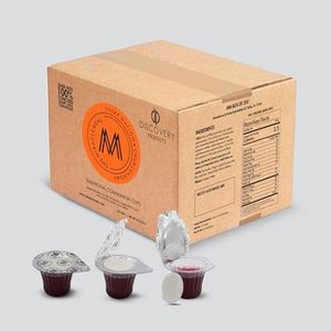 DISCOVERY PRODUCTS Pre-Filled Communion Cups and Wafer Set & Juice - Pack of 250 for Divine Communion Experiences!