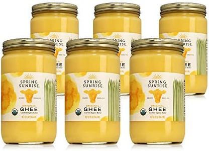 Spring Sunrise Grass-Fed Organic Ghee 32 oz 6 pk Keto & Paleo