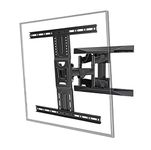 North Bayou NB – P6 Full Motion Cantilever Wall Mount for 40” to 80” LED TV, 45.5 Kg Load Capacity.