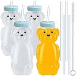 4 PCS Honey Bear Straw Cup, Baby St
