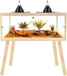 Bearded Dragon Tank with Legs Up to