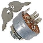 Spares2go Ignition Switch & Keys compatible with Murray Lawn Mower Tractor