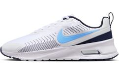 Nike Mens Air Max Nuaxis Running Shoe, White, 10 UK