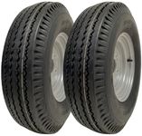 5.00-10 Trailer Wheels 4-ply High Speed Road Legal 355kgs Wanda P802 (Set of 2)