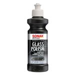 SONAX PROFILINE Glasspolish (250 ml) - Removes Slight Scratches, Blinding and Etching from Car Windows Made from Glass. Silicone Free | Item No. 02731410