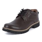 LOUIS STITCH Casual Boot For Men| Handcrafted | Lace-up Boot | Size-UK09 Brunette Brown (LSRGBT-WL)