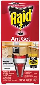 Raid Ant Gel, Kills Ants You Don't See, Continues Killing for up to 1 Month, Odorless Bug Control, 1.06 oz