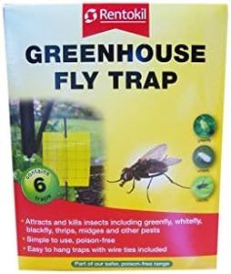 Rentokil Greenhouse Fly Trap 6 Traps (382226)