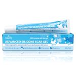 Silicone Scar Removal Gel Cream: Ideal for Keloid Bump, Surgical Scars, Stretch Marks, Acne Scar & C-Section Recovery – with Centella, Onion Extract & Vitamins C+E (30g)
