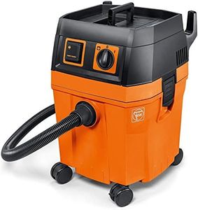 FEIN Turbo II Vacuum Cleaner, 8.4 Gallon, 1100W | Includes: 13 ft Suction Hose, Tool Coupling with Suction Power Control, Cellulose Filter, 1 Fleece Filter Bag