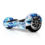 CXM R2 U UL 2272 Certified Hoverboard Self Balancing Electric Scooter 6.5 Inch for Adult and Kids with LED Light and App (Camo Blue) by GSC ELECTRONICS