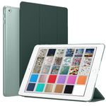 DuraSafe Cases for iPad 9th Gen 10.2" 2021 Auto Sleep Wake Case A2602 A2604 A2603 A2605 MK2K3HN/A MK2L3HN/A MK2N3HN/A MK2P3HN/A MK663HN/A MK673HN/A MK6A3HN/A MK693HN/A Dark Green