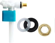 Toilet Inlet Valve, Good Sealing Toilet Tank Fill Valve for Side Entry Cistern (4 Points Copper Tube)