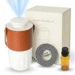 Airpure Auto Diffuser | Waterless Oil Diffuser and Car Air Freshener | Portable Essential Oil Diffuser for Car, Home and Office | Rechargeable Aromatherapy Diffuser for Fresh Air and Relaxation