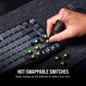 Corsair K65 Plus Wireless Mechanical Keyboard – Compact RGB Gaming
