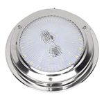 Marine Ceiling Dome Light, 5.5in Marine Ceiling Dome Light 42LED IP65 Waterproof Interior Interior Surface Mount Light for Caravan RV Boat Yacht