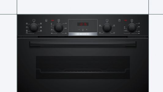 Bosch Serie 4 Double Oven – Black Built-In Electric Cooker