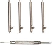 20mm Quick Release Spring Bars Watch pins & Galaxy Watch 42mm/ Active 2 44mm 40mm Pins, 20mm Stainless Steel Watch Pins 4PCS Diameter 1.5mm + Spring Bar Tool by OTOPO (20mm)