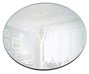 8 Inch Round Mirror Plate, Set of 1