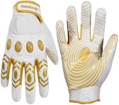 HANDLANDY Mens Football Gloves, Sticky Wide Receiver Gloves for Adult & Youth Best Gift