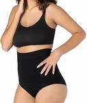 Upspring C-Panty High Waist C-Section Support, Recovery & Slimming Panty with C-Section Scar Healing - OBGYN Recommended S/M Black