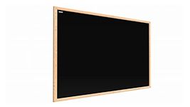 ALLboards Magnetic Chalkboard with Wooden Frame 90x60cm, Magnetic Chalkboard Chalk