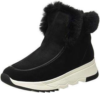 Geox D Falena B Abx B, Botines para Mujer, Negro (Black), 36 EU