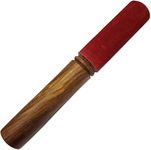 KPAVIR Singing Bowl Mallet Sound Bowl Stick Buddha Meditation Bowl Mallet Tibetan Singing Bowl Acceessory (Red, Size:- 7 Inch)