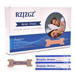 RZJZGZ 500 Count Nasal Strips Anti Snoring Nasal Strips Large Breathe Better Good Sleeping Nasal Pads (66mmx19mm)