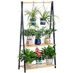 COPREE Bamboo 2-tier Hanging Plant 