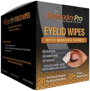 Blephadex Pro Eyelid Wipes with Manuka Honey