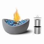 Tabletop Fireplace with Extinguishe