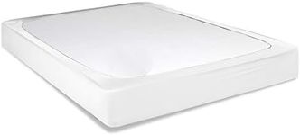 Leggett & Platt Sleep Plush + White Fabric Box Spring Cover, King