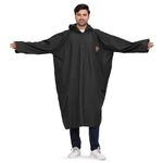 RhinoKraft Waterproof Full-Sleeve Rain Poncho for Outdoor Adventures | Easy Slip-On Design | Compact & Lightweight | Free Carry Case