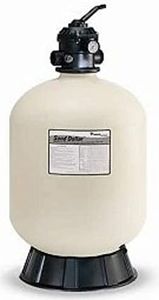 Pentair EC-145322 Sand Dollar SD60 Top Mount 22" Pool Sand Filter with 1-1/2" Multiport Valve for In-Ground or Above Ground Pools