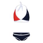 Reebok L4_74004_Rbknarbris - L4_74004_RBK - Women's Alpha Bikini - Nv2 - Collegiate Navy/Red Bra/Brief Size: S