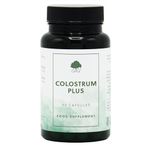 Colostrum Plus | Bovine Colostrum from Grass-fed Cows | min 30% IgG Level | 60 Capsules | G&G Vitamins