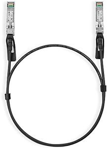 TP-Link Omada 1 Meter 10G SFP+ Direct Attach Cable, Drives 10 Gigabit Ethernet (1m distance), Cost-effective Option (TL-SM5220-1M)