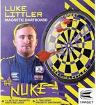 RHMM Target Luke Littler The Nuke Magnetic Dartboard Set, Double-Sided, 12 Magnetic Darts Included for Children and Adults Dartboard.