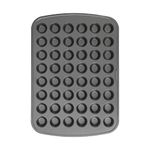 GoodCook Everyday Non-Stick Steel 48 Cup Mini Muffin Pan – Heavy Duty Small Muffin Pan, Bakeware Cupcake Pan, Delicious Baked Goods Muffin Tin Tray, Dishwasher Safe